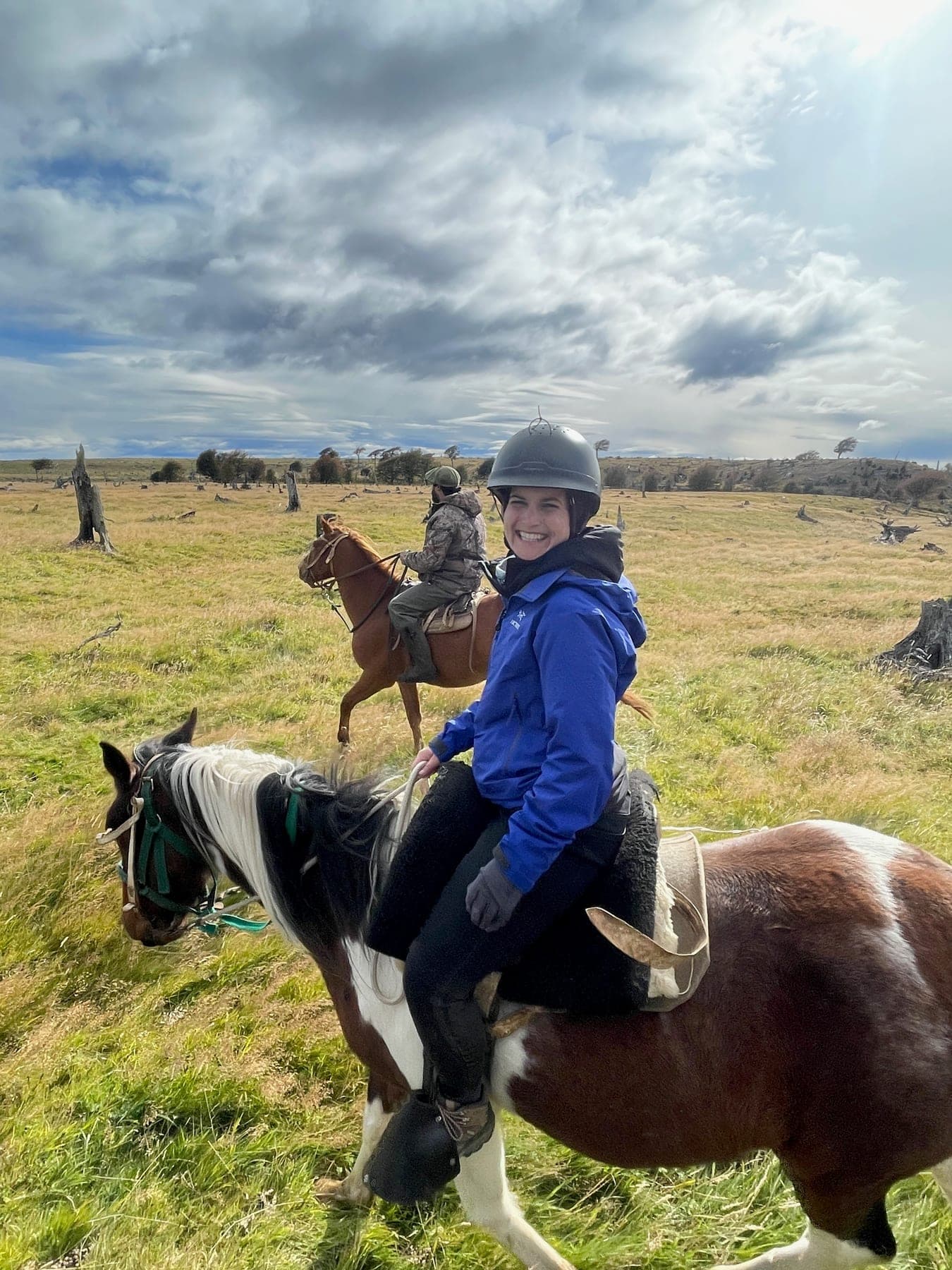 Horseback riding in Puerto Natales, Patagonia, Argentina